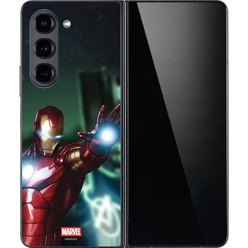 Marvel Tony Stark Iron Man Galaxy Z Fold5 5G Skin