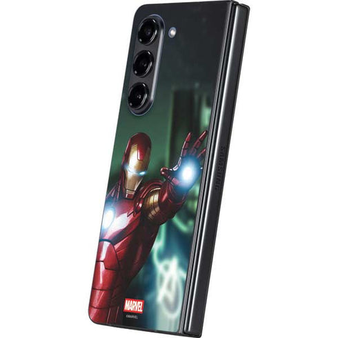 Marvel Tony Stark Iron Man Galaxy Z Fold5 5G Skin