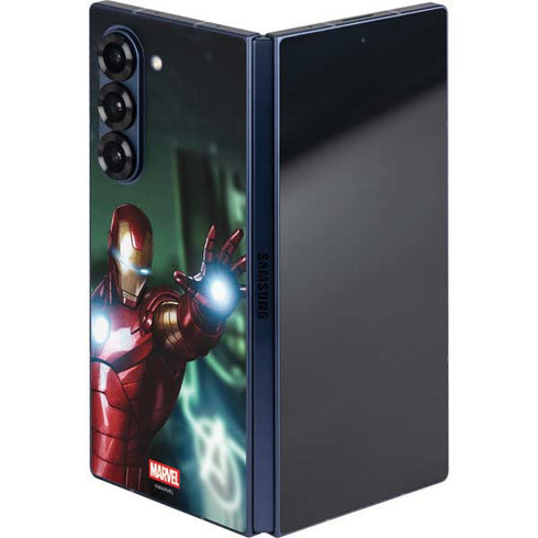 Marvel Tony Stark Iron Man Galaxy Z Fold6 Skin