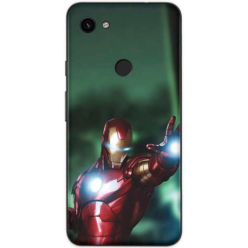 Marvel Tony Stark Iron Man Google Pixel 3a Skin