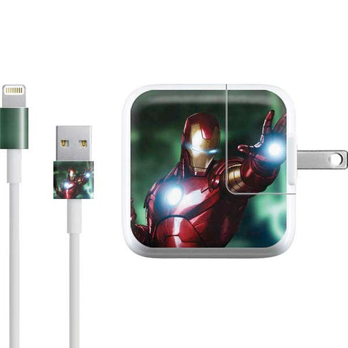 Marvel Tony Stark Iron Man iPad Charger (10W USB) Skin