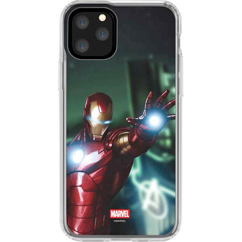 Marvel Tony Stark Iron Man iPhone 11 Pro Clear Case