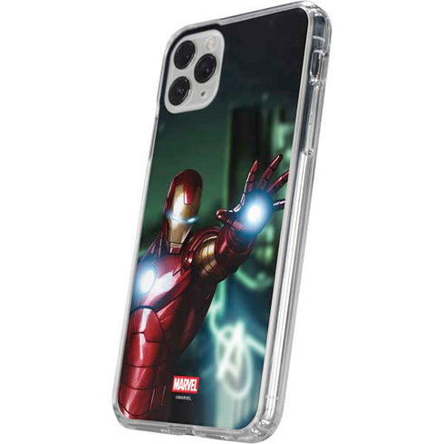 Marvel Tony Stark Iron Man iPhone 11 Pro Clear Case