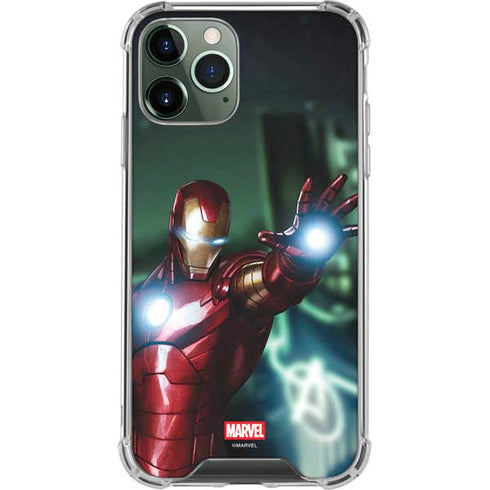 Marvel Tony Stark Iron Man iPhone 12 Pro Clear Case