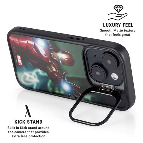Marvel Tony Stark Iron Man iPhone 13 Kickstand Case