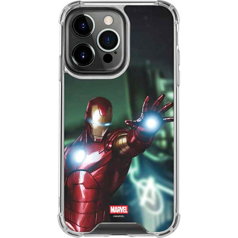 Marvel Tony Stark Iron Man iPhone 13 Pro Clear Case