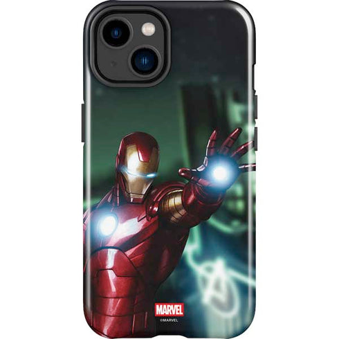 Marvel Tony Stark Iron Man iPhone 14 Plus Impact Case