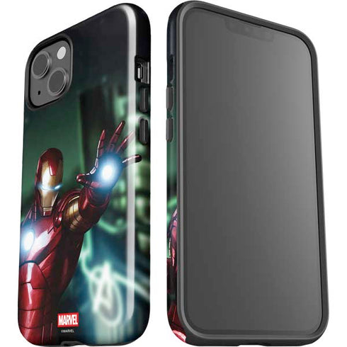 Marvel Tony Stark Iron Man iPhone 14 Plus Impact Case