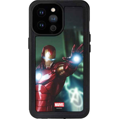 Marvel Tony Stark Iron Man iPhone 14 Pro Max Waterproof Case