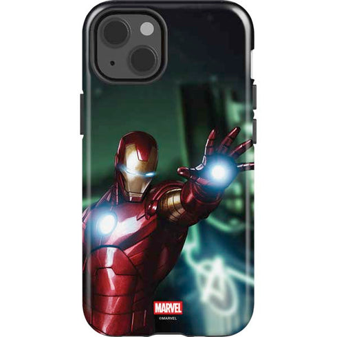 Marvel Tony Stark Iron Man iPhone 15 Plus Impact Case