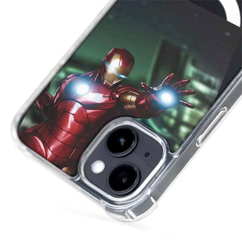 Marvel Tony Stark Iron Man iPhone 15 Plus MagSafe Case