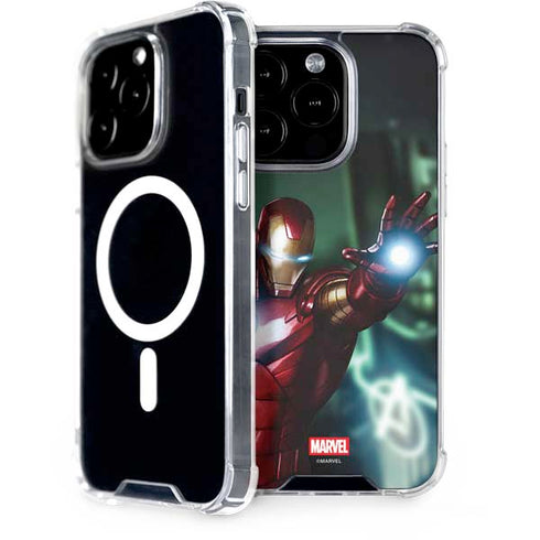 Marvel Tony Stark Iron Man iPhone 15 Pro MagSafe Case
