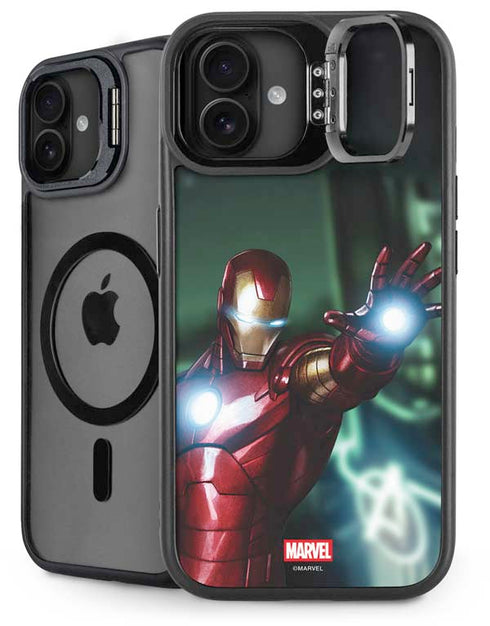 Marvel Tony Stark Iron Man iPhone 16 Plus Kickstand Case