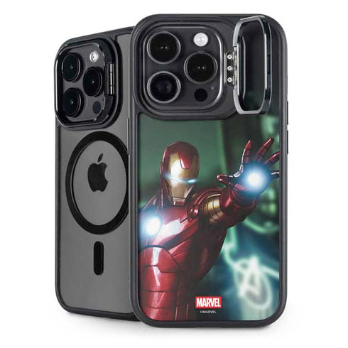Marvel Tony Stark Iron Man iPhone 16 Pro Kickstand Case