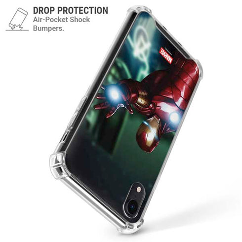 Marvel Tony Stark Iron Man iPhone XR Clear Case