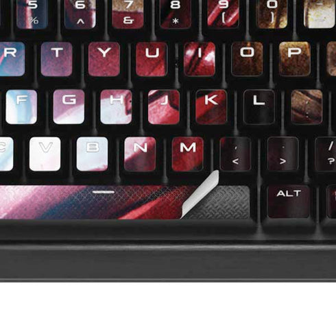 Marvel Tony Stark Iron Man K95 RGB PLATINUM Mechanical Gaming Keyboard Skin