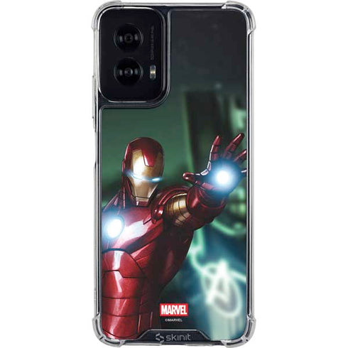 Marvel Tony Stark Iron Man Moto G Power 5G (2024) Clear Case
