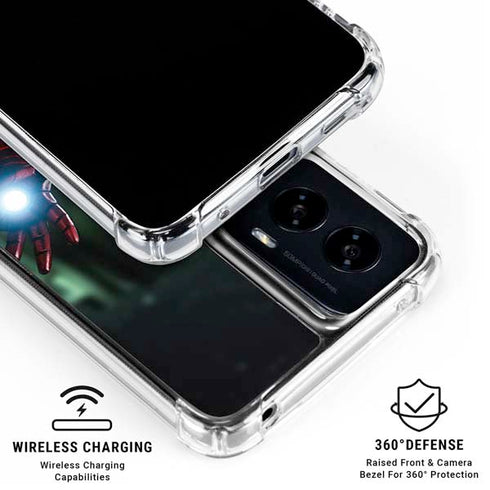 Marvel Tony Stark Iron Man Moto G Power 5G (2024) Clear Case