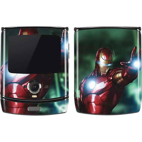 Marvel Tony Stark Iron Man Motorola RAZR Skin