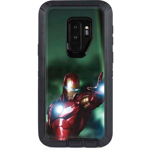 Marvel Tony Stark Iron Man Otterbox Defender Galaxy Skin