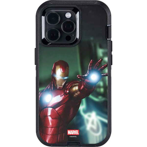 Marvel Tony Stark Iron Man Otterbox Defender iPhone Skin