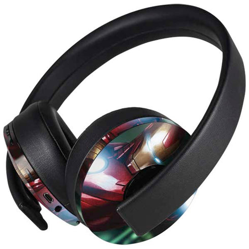 Marvel Tony Stark Iron Man PlayStation 4 Gold Wireless Headset Skin