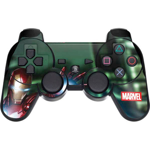 Marvel Tony Stark Iron Man PS3 Dual Shock wireless controller Skin