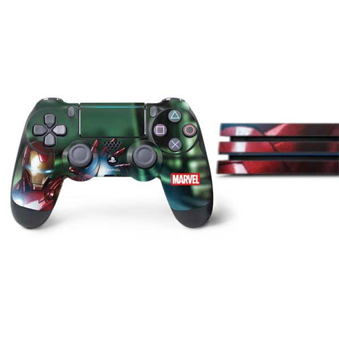 Marvel Tony Stark Iron Man PS4 Pro Bundle Skin