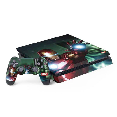 Marvel Tony Stark Iron Man PS4 Slim Bundle Skin