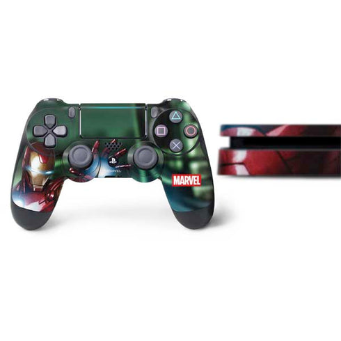 Marvel Tony Stark Iron Man PS4 Slim Bundle Skin