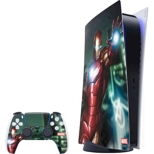 Marvel Tony Stark Iron Man PS5 Bundle Skin
