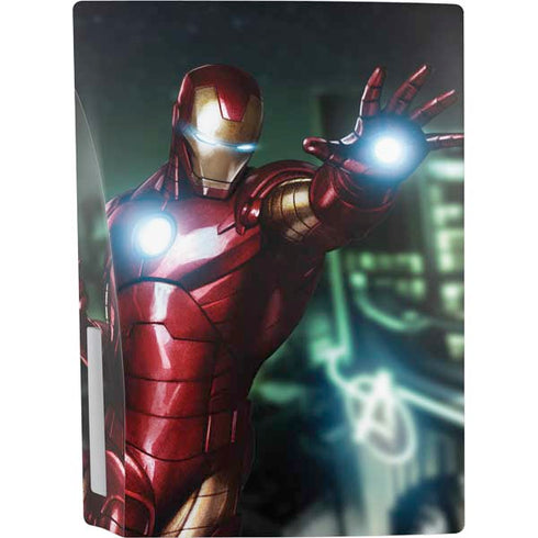 Marvel Tony Stark Iron Man PS5 Console Skin