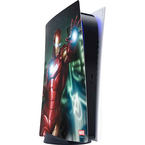 Marvel Tony Stark Iron Man PS5 Digital Edition Console Skin