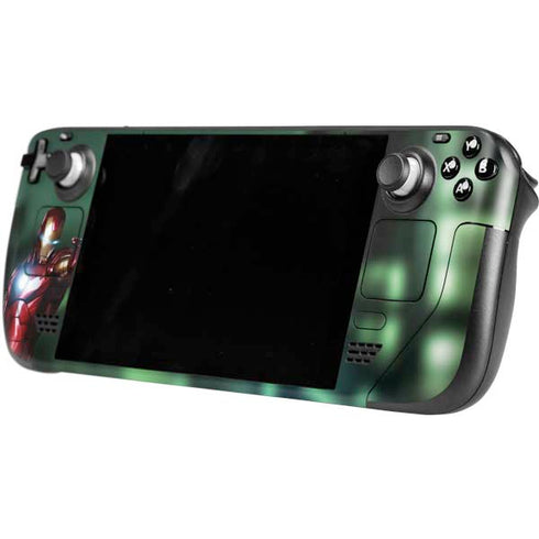 Marvel Tony Stark Iron Man Steam Deck Handheld Gaming Computer OLED Skin