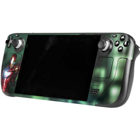Marvel Tony Stark Iron Man Steam Deck Handheld Gaming Computer Skin