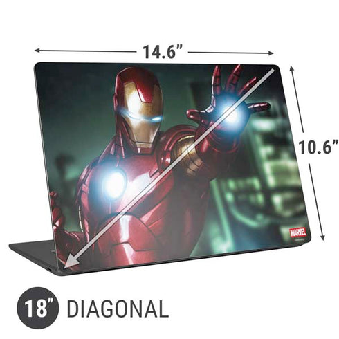 Marvel Tony Stark Iron Man Universal Laptop 18in (14.6 x 10.6in) Skin