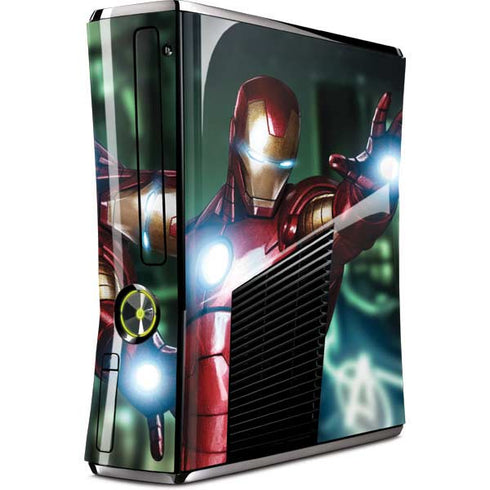 Marvel Tony Stark Iron Man Xbox 360 Slim (2010) Skin