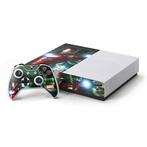 Marvel Tony Stark Iron Man Xbox One S All-Digital Edition Bundle Skin
