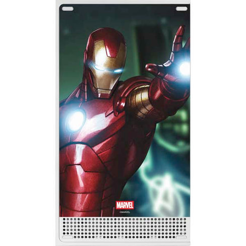 Marvel Tony Stark Iron Man Xbox Series S Console Skin
