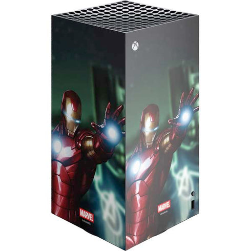 Marvel Tony Stark Iron Man XBox Series X Digital Edition Console Skin