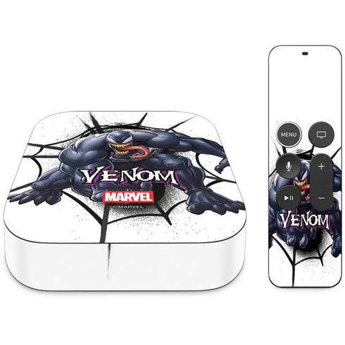 Marvel Venom Reaching Forward Apple TV Skin