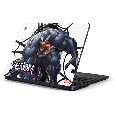 Marvel Venom Reaching Forward Samsung Chromebook Skin
