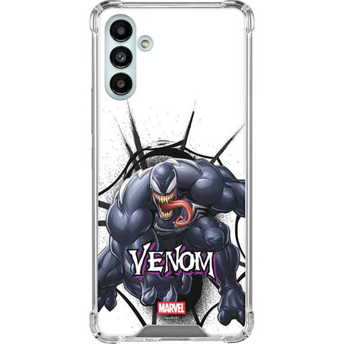 Marvel Venom Reaching Forward Galaxy A13 5G Clear Case