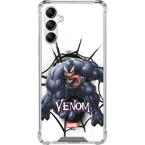 Marvel Venom Reaching Forward Galaxy A15 5G Clear Case