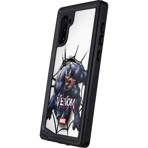 Marvel Venom Reaching Forward Galaxy Note 10 Waterproof Case
