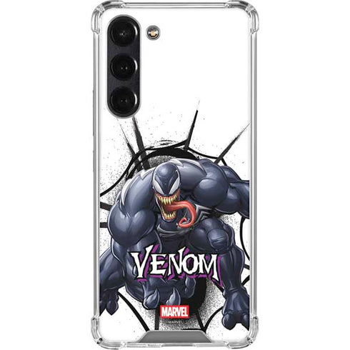 Marvel Venom Reaching Forward Galaxy S24 FE Clear Case