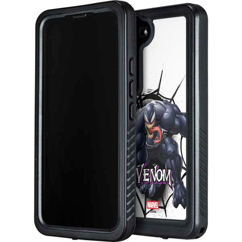 Marvel Venom Reaching Forward Galaxy S24 Waterproof Case