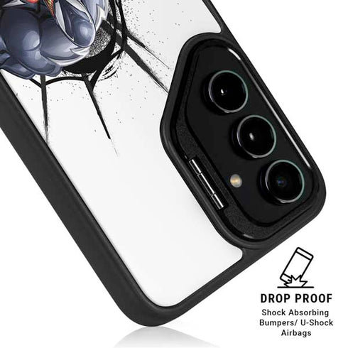 Marvel Venom Reaching Forward Galaxy S25 Plus Kickstand Case