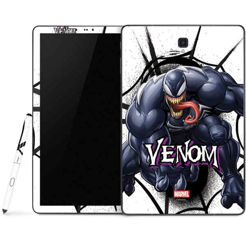 Marvel Venom Reaching Forward Samsung Galaxy Tab Skin