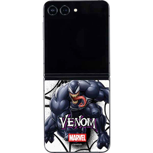 Marvel Venom Reaching Forward Galaxy Z Flip5 5G Skin